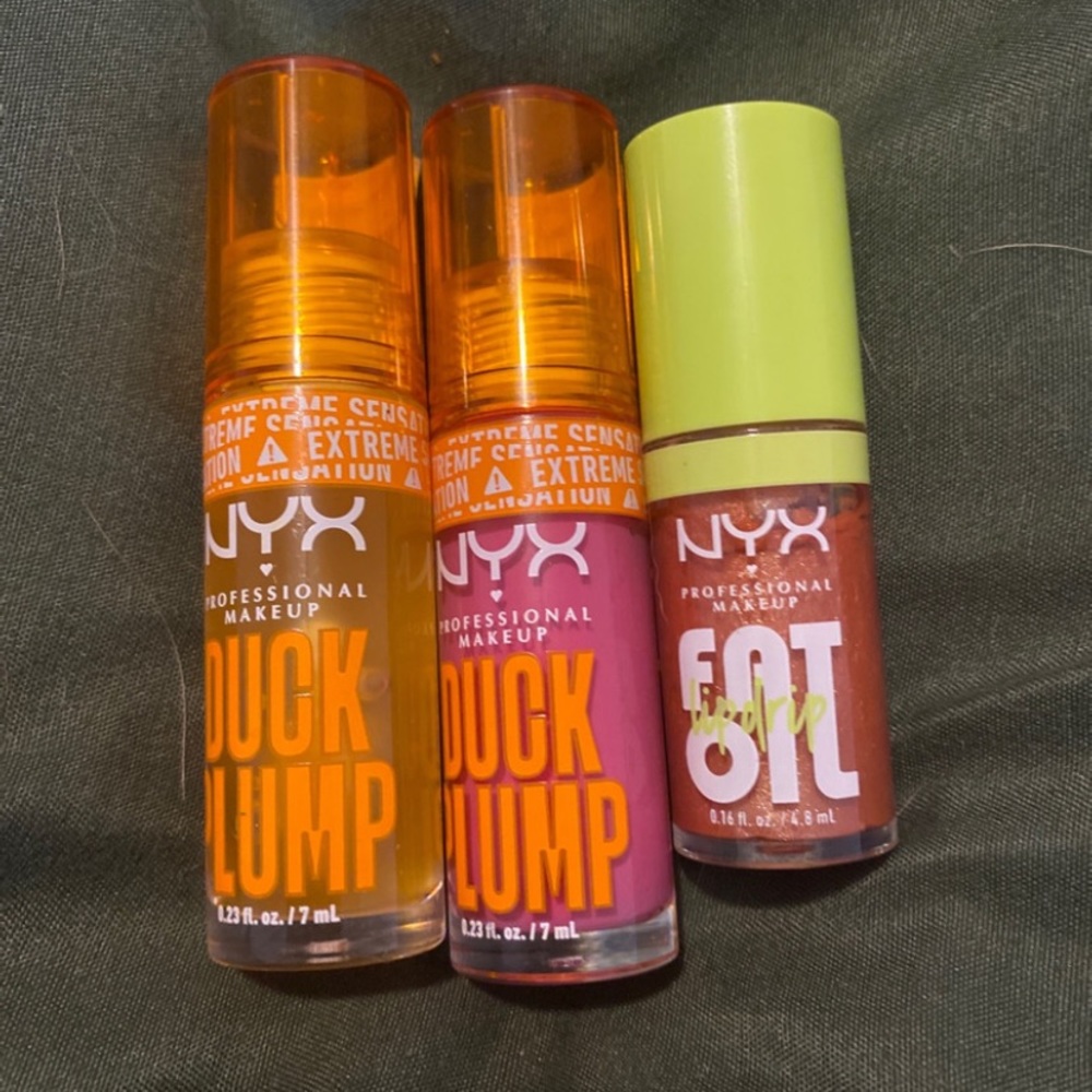 nyx fat oil and duck plump